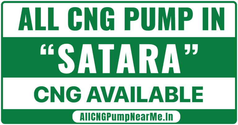 List Of All CNG Pump In Satara Near Me (2023)