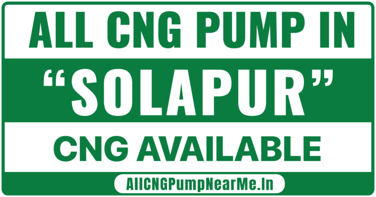 List Of All CNG Pump In Solapur Near Me