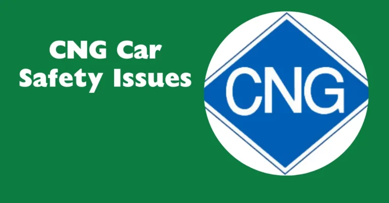 CNG Car Safety Issues
