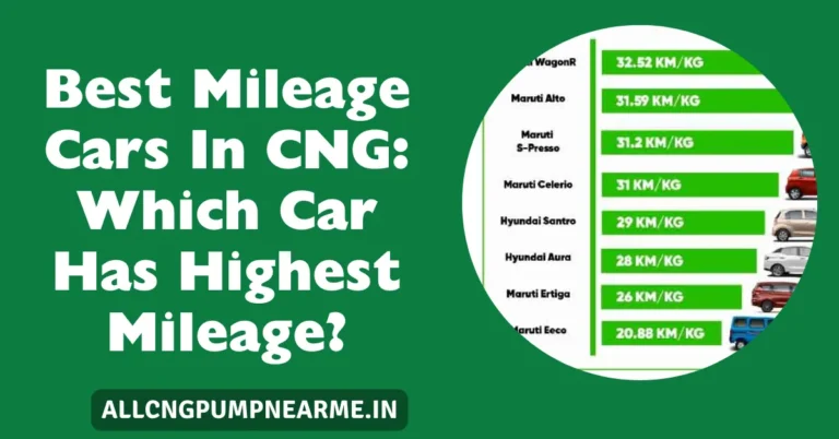 Best Mileage Cars In CNG: Which Car Has Highest Mileage?